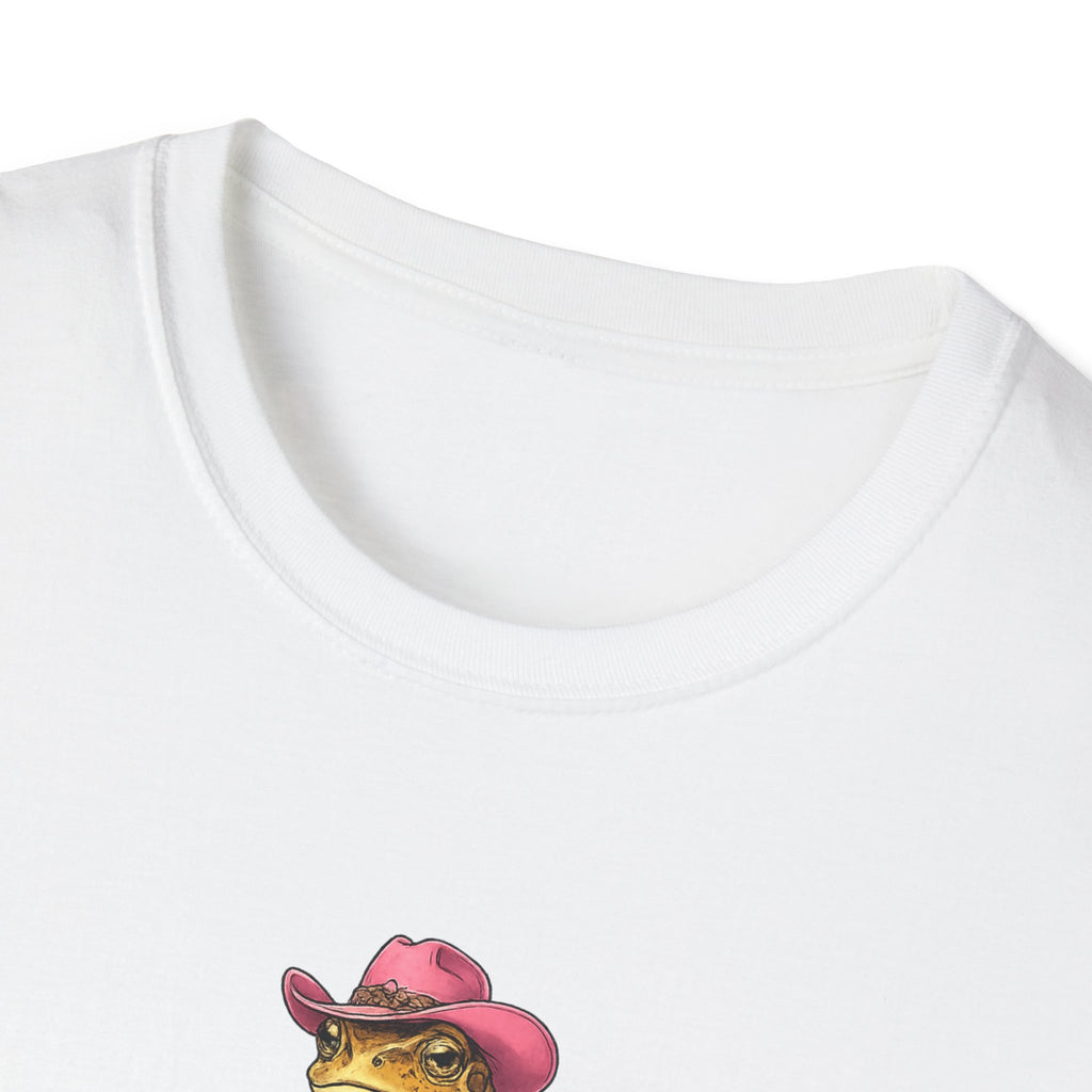 Cowgirl Rodeo Kröte Unisex Softstyle T-Shirt