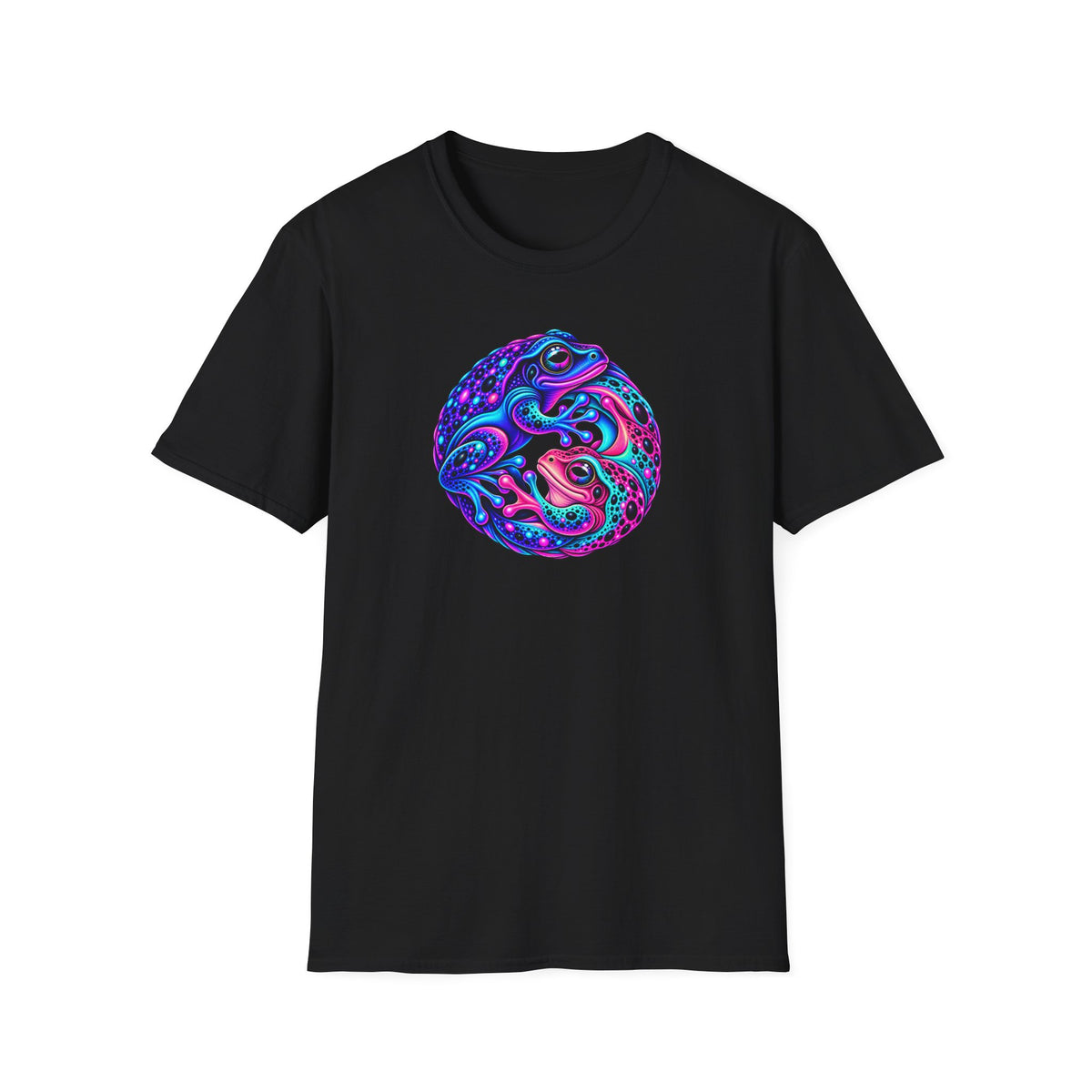 Yin and Yang Toads Unisex Softstyle T-Shirt