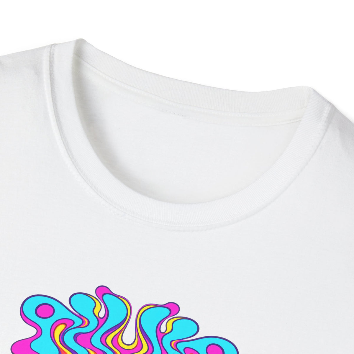 Psychedelic Toad Unisex Softstyle T-Shirt