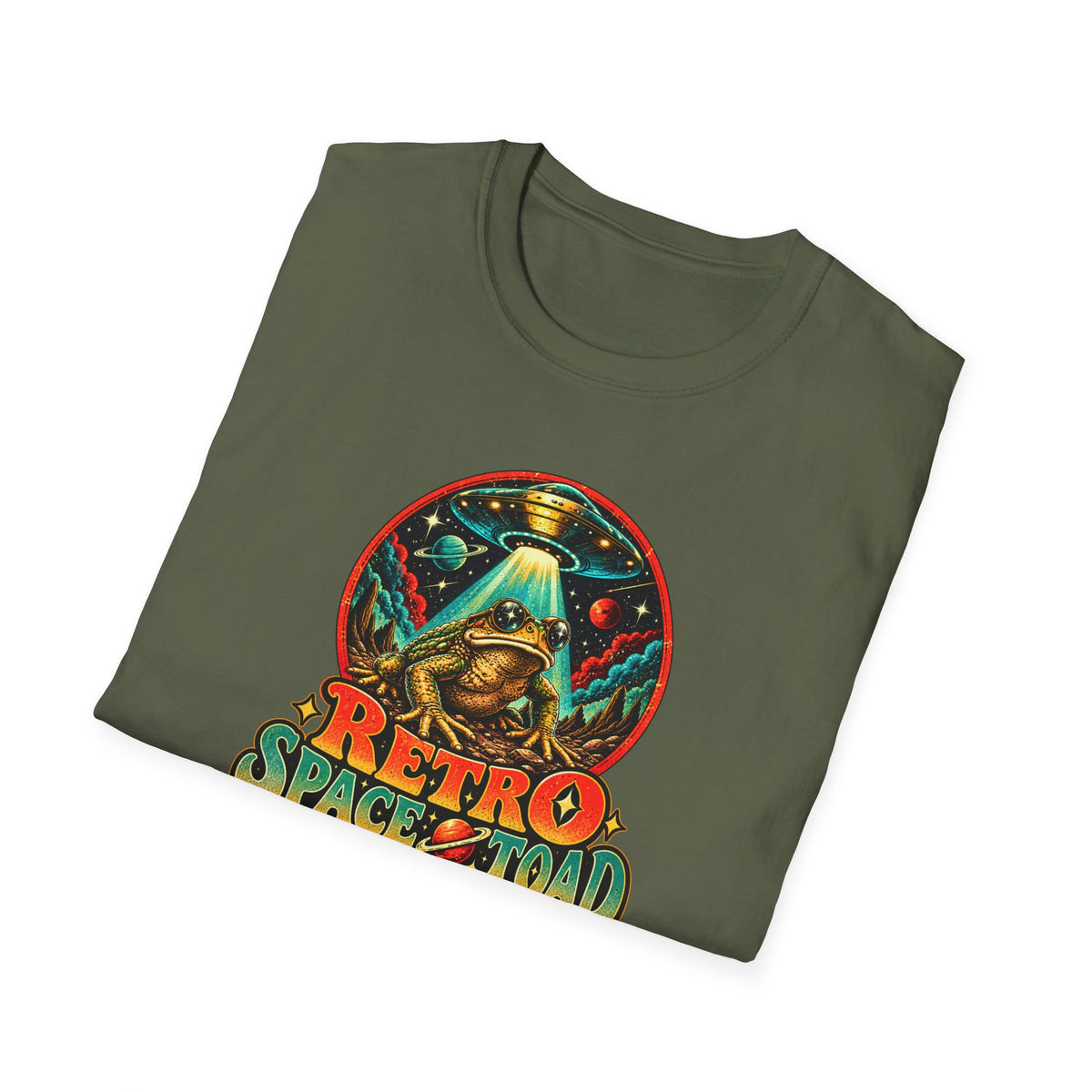 Outta This Pond Retro Space Toad Tee