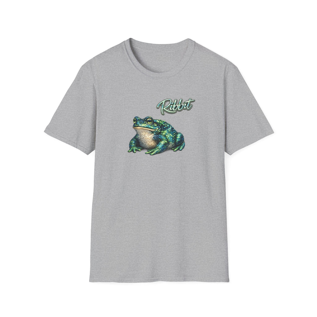 Ribbit-Grün Unisex Softstyle T-Shirt