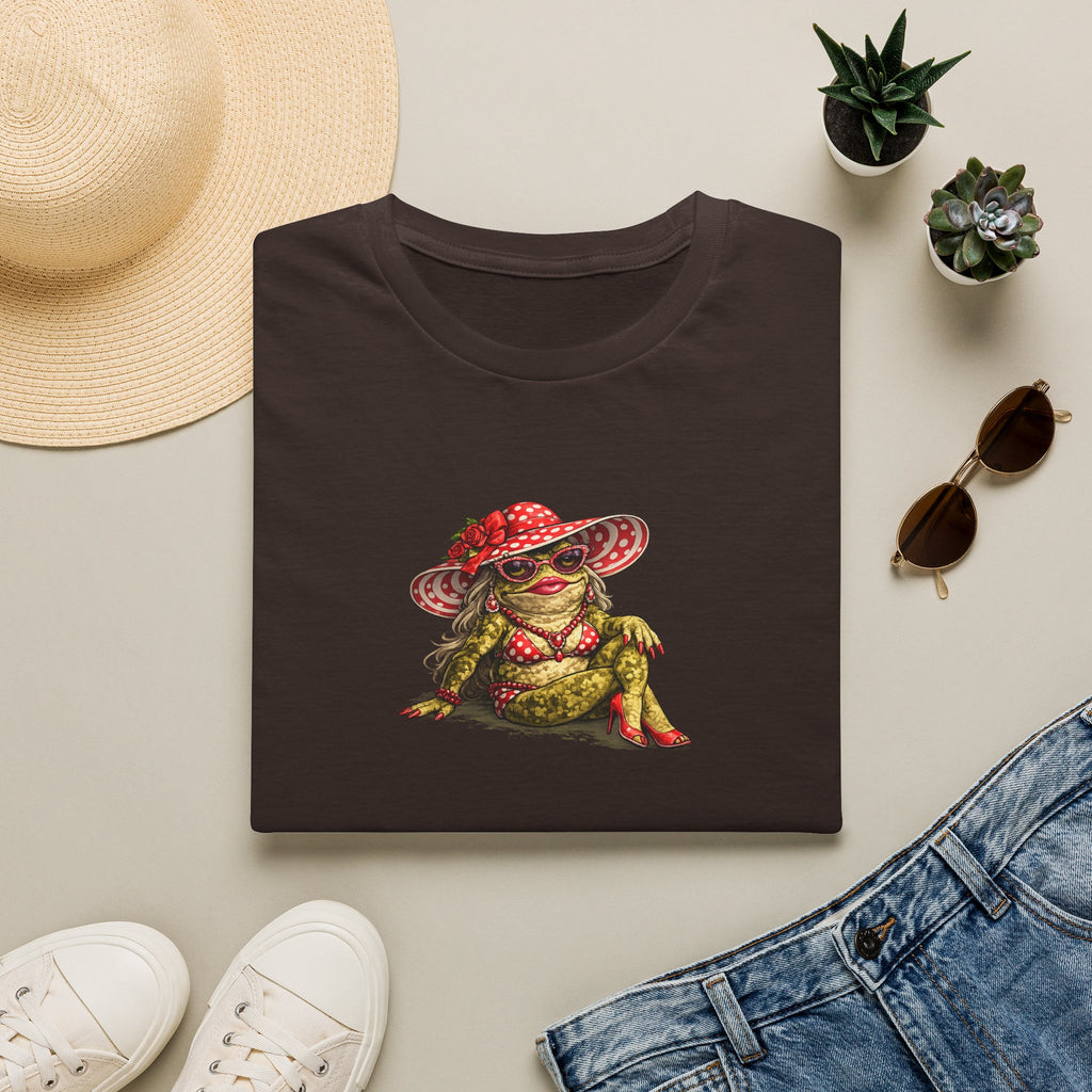 Toadella red polka dot Unisex Softstyle T-Shirt