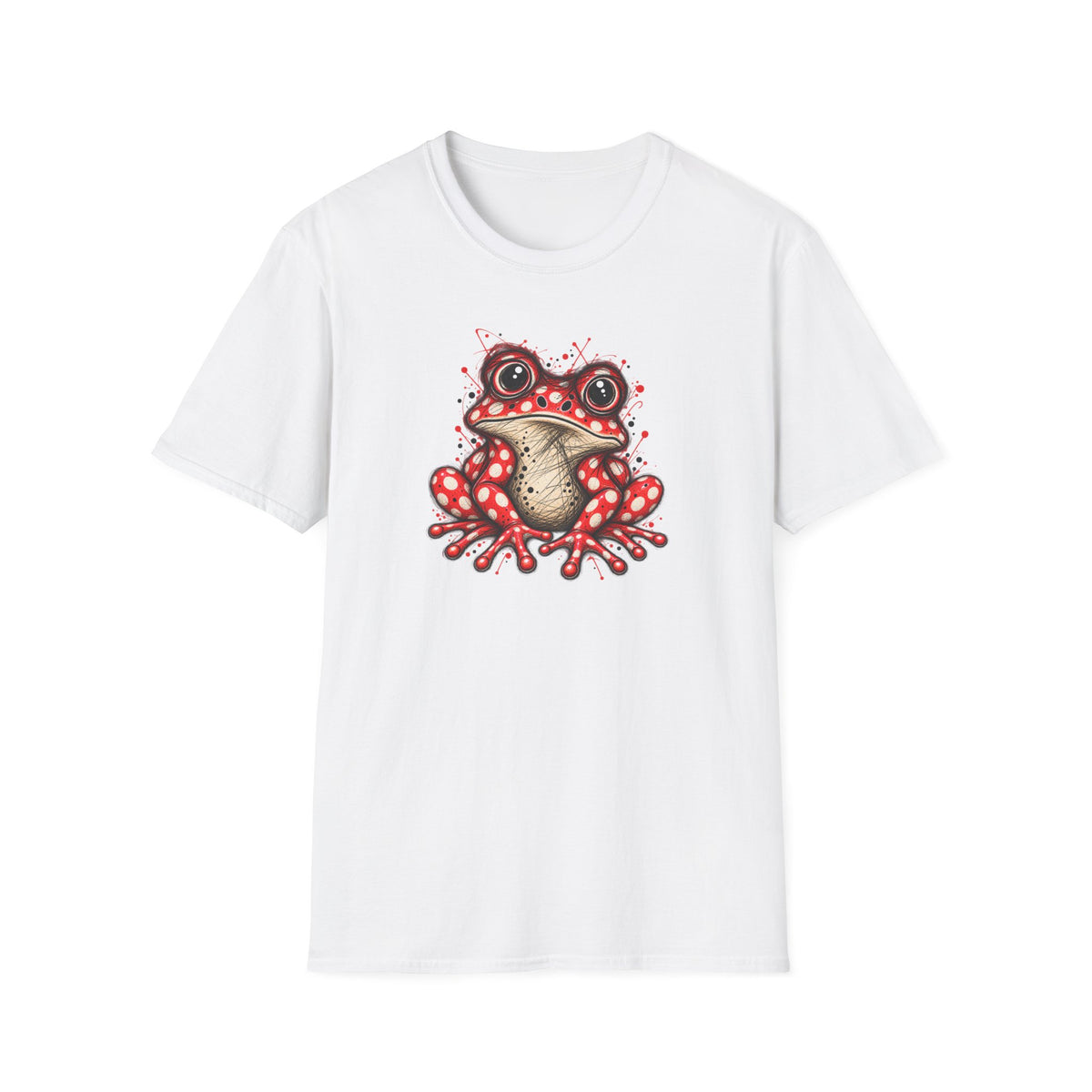 Polka dot Toad Unisex Softstyle T-Shirt