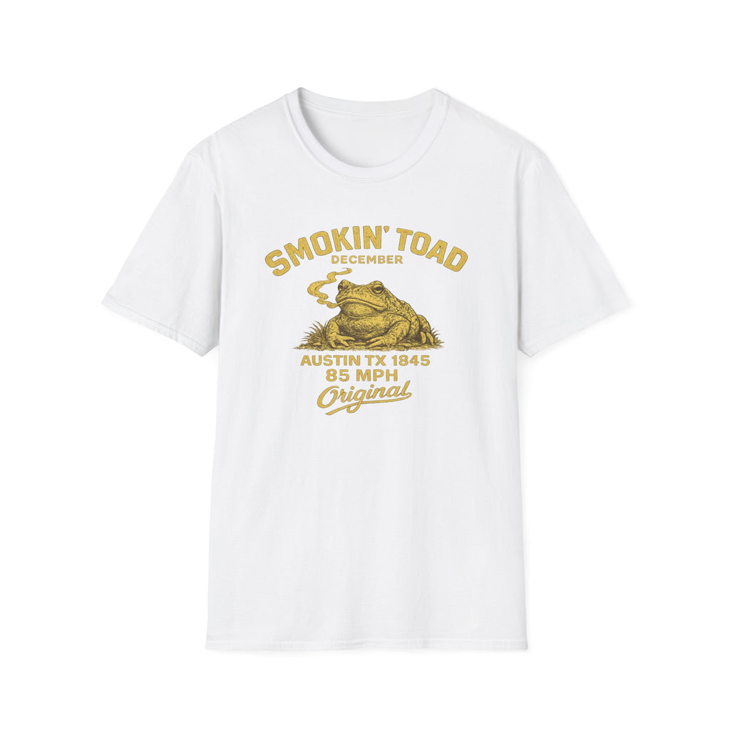 Smokin Toad Austin TX 1845 Unisex Softstyle T-Shirt