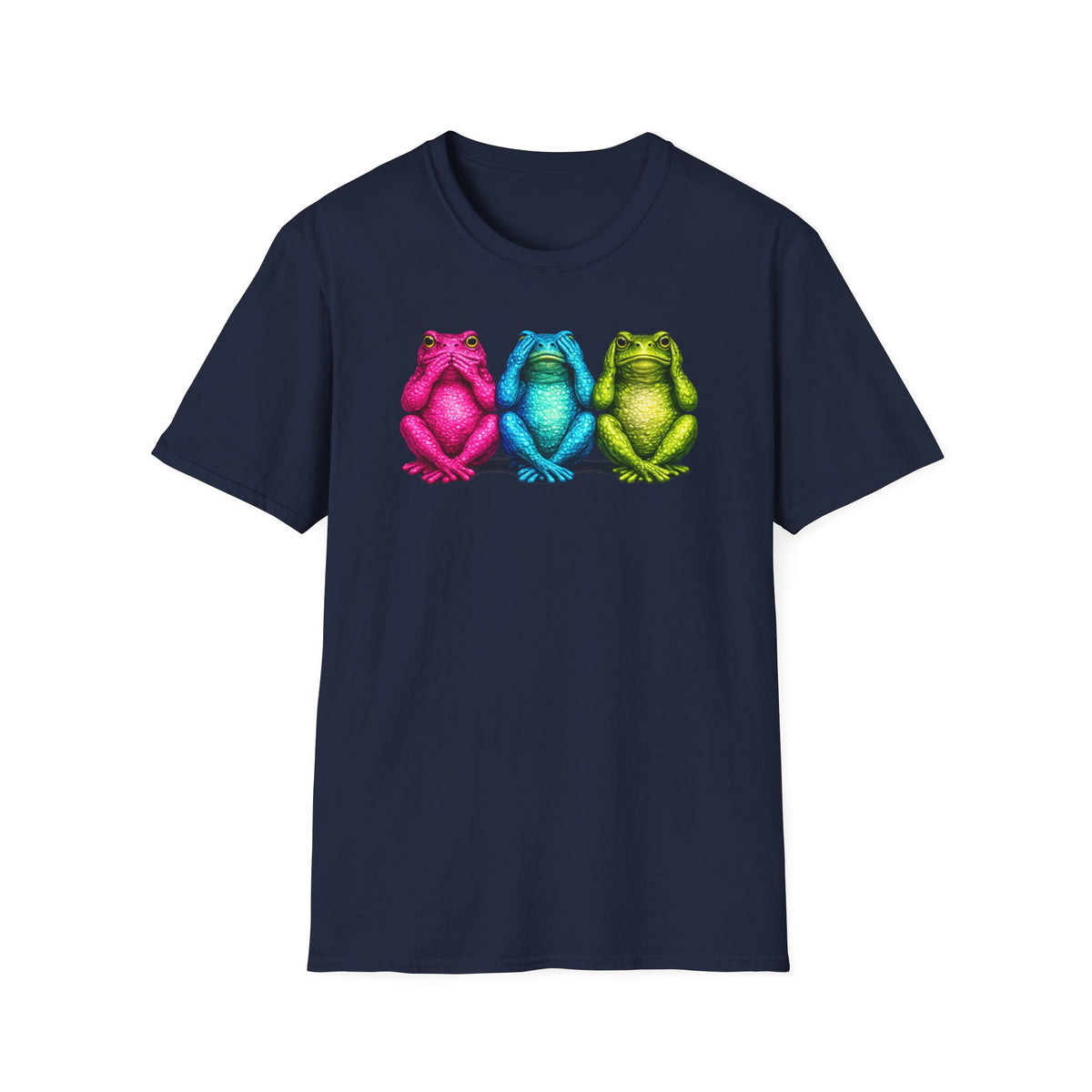 3 Wise Toads Unisex Softstyle T-Shirt