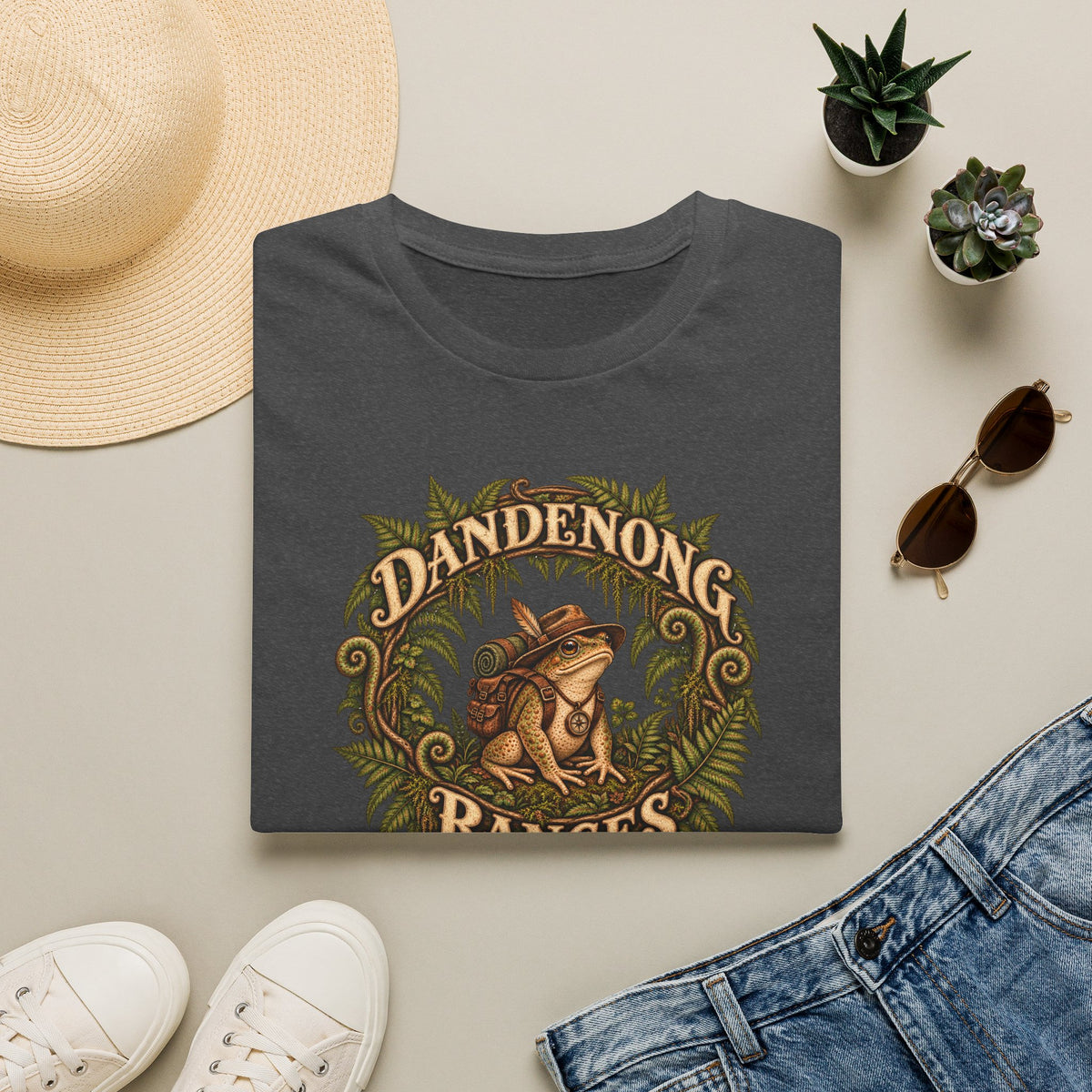 Dandenong Ranges hiking Toad Unisex Softstyle T-Shirt