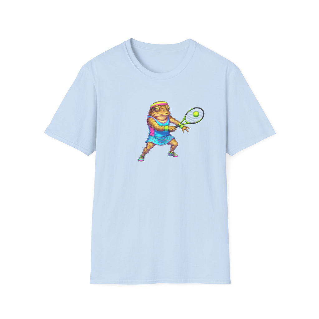 Tennis-Kröte Unisex Softstyle T-Shirt