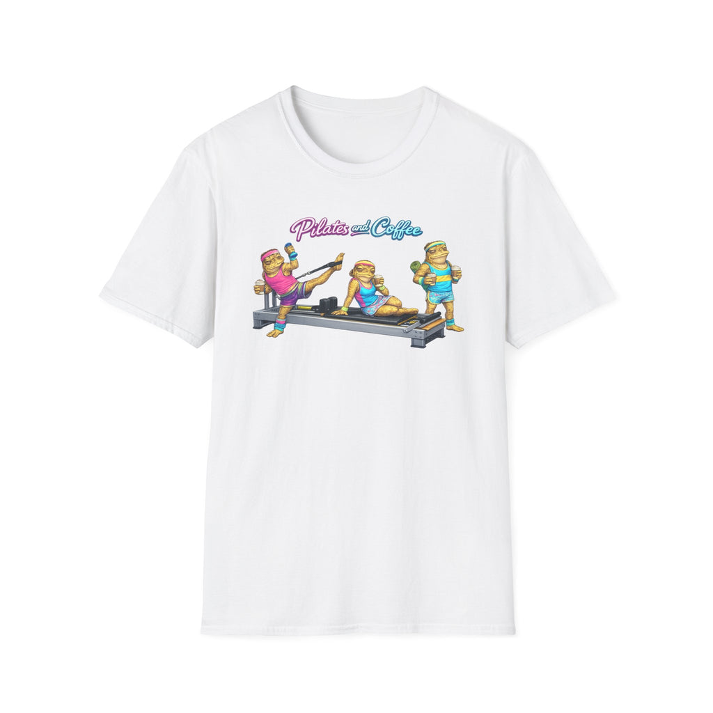 Pilates & Coffee Toads Unisex Softstyle T-Shirt