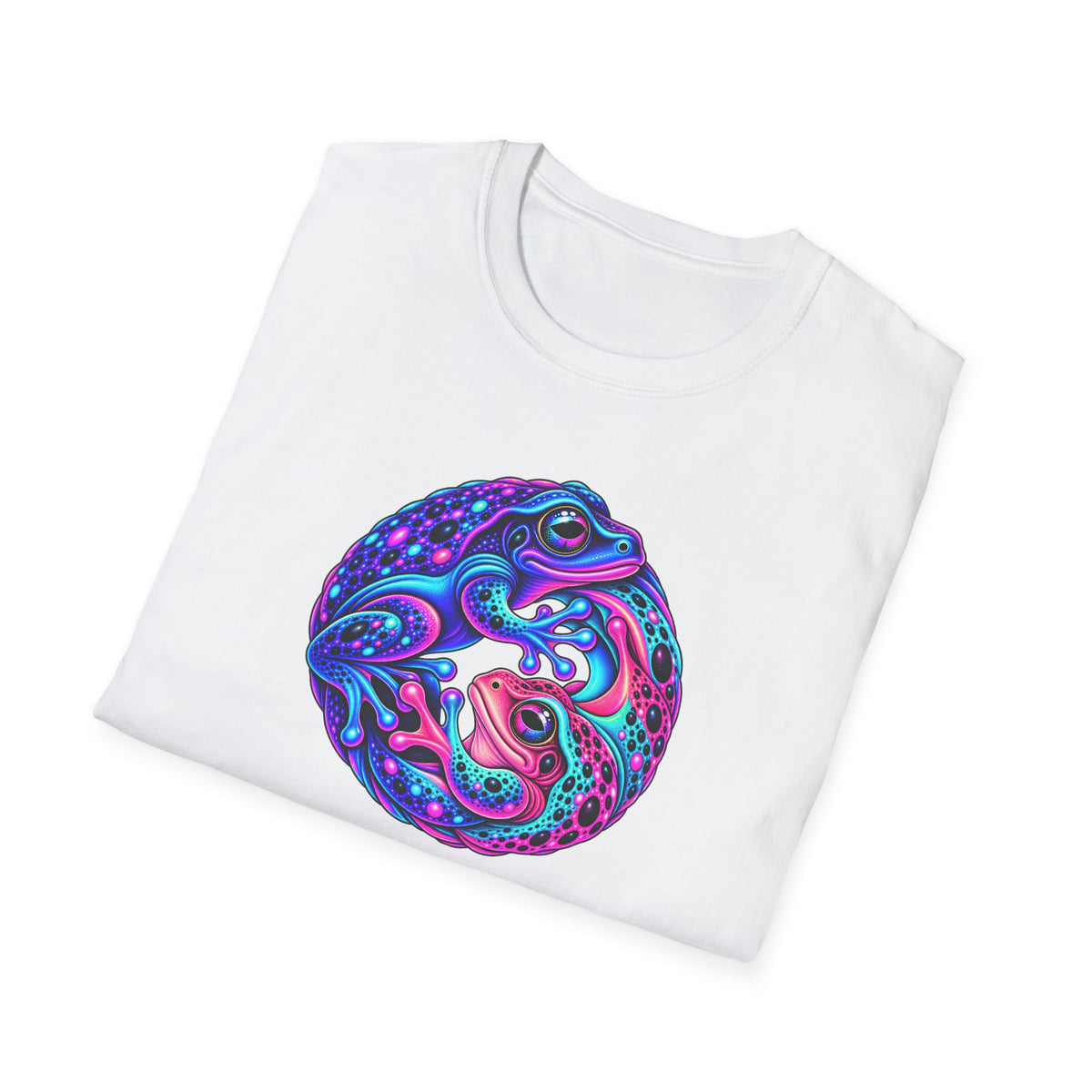 Yinh and Yang Toads Unisex Softstyle T-Shirt