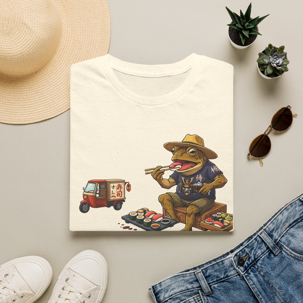 T-Shirt Unisex Softstyle Sushi Rospo