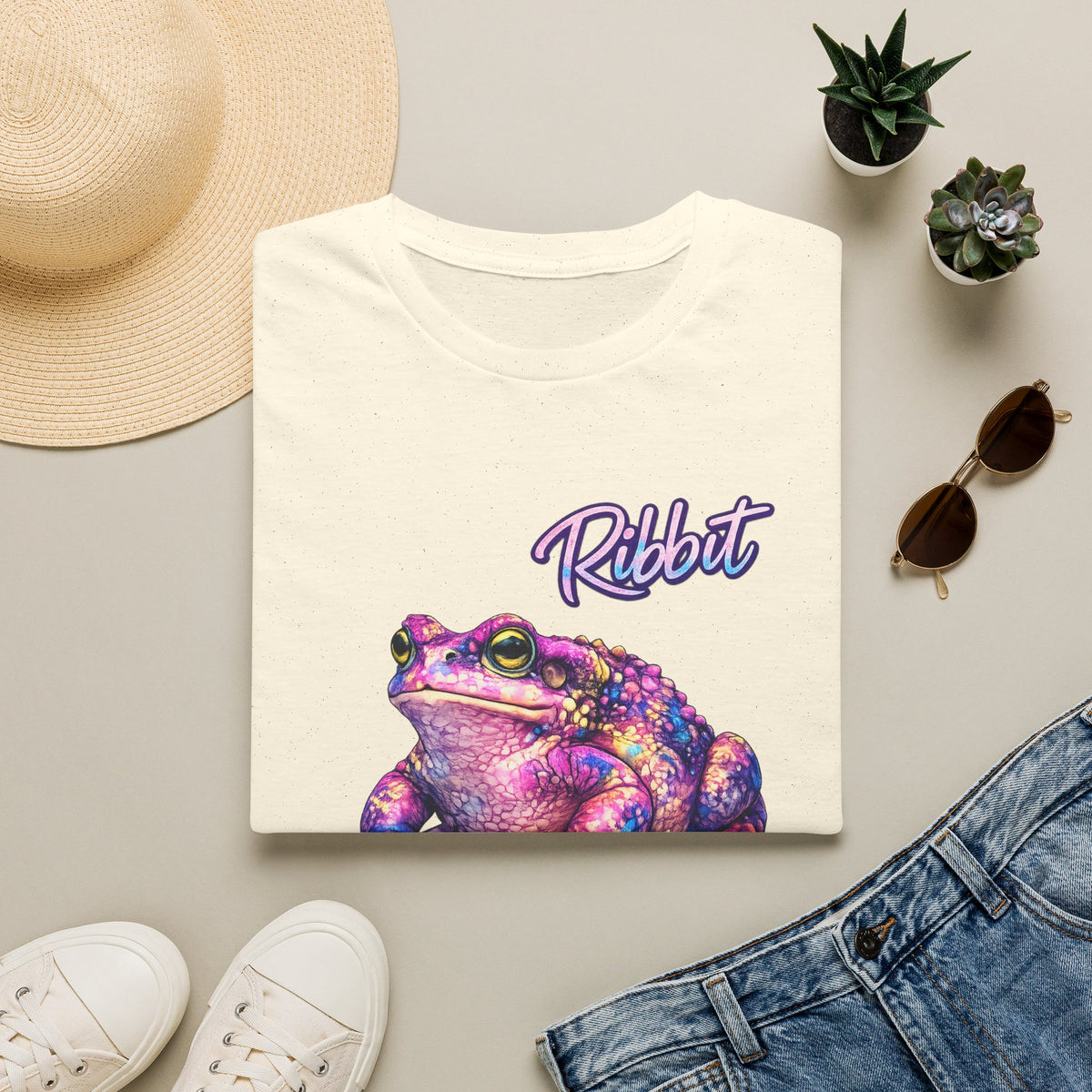 Ribbit Toad Unisex Softstyle T-Shirt