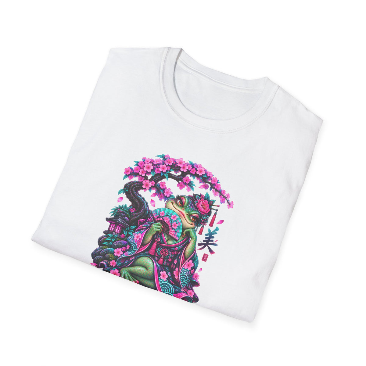 Cherry blossom Toad Unisex Softstyle T-Shirt