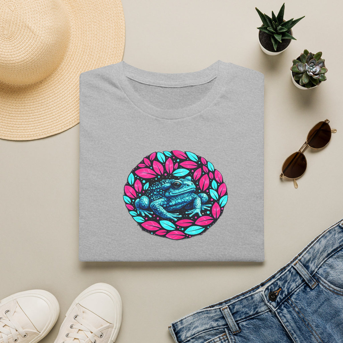 Leafy Toad Unisex Softstyle T-Shirt