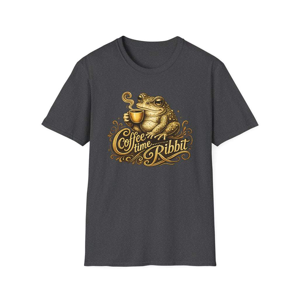 Coffee time Ribbit Unisex Softstyle T-Shirt