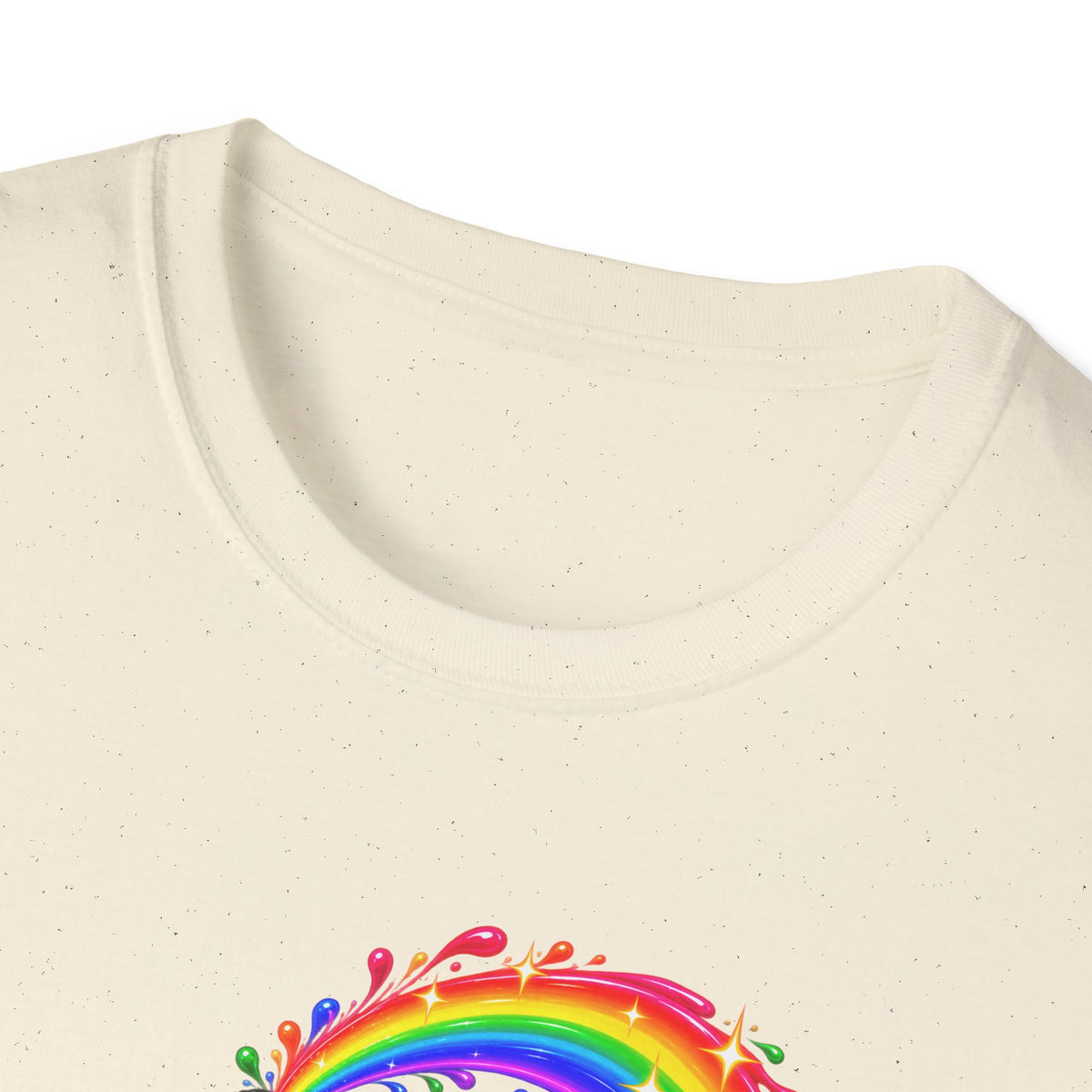 Rainbow Toad Unisex Softstyle T-Shirt