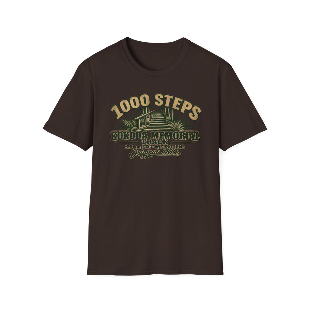 1000 Steps FTG Melbourne,  Australia Unisex Softstyle T-Shirt
