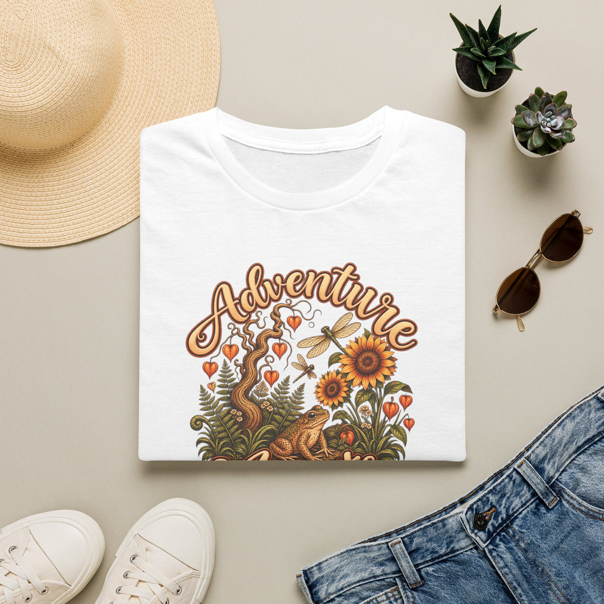 Adventure Awaits Unisex Softstyle T-Shirt
