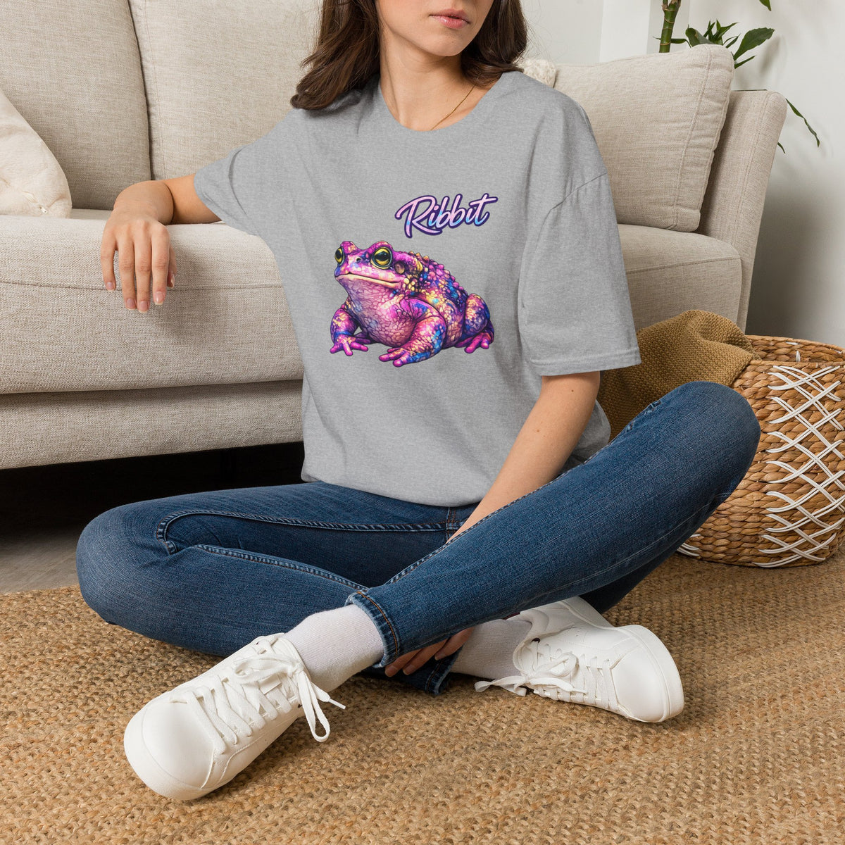Ribbit Toad Unisex Softstyle T-Shirt