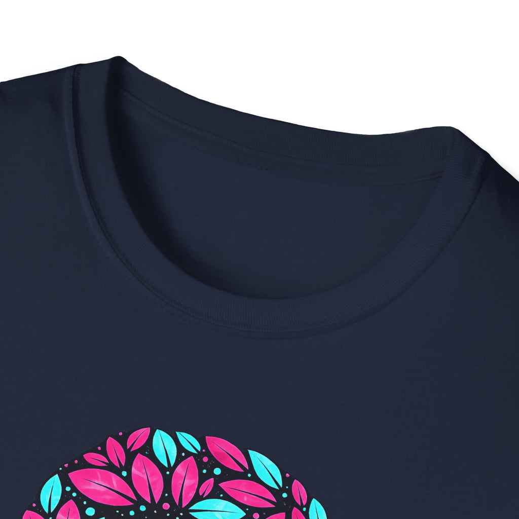 Unisex Softstyle T-Shirt „Blättrige Kröte“