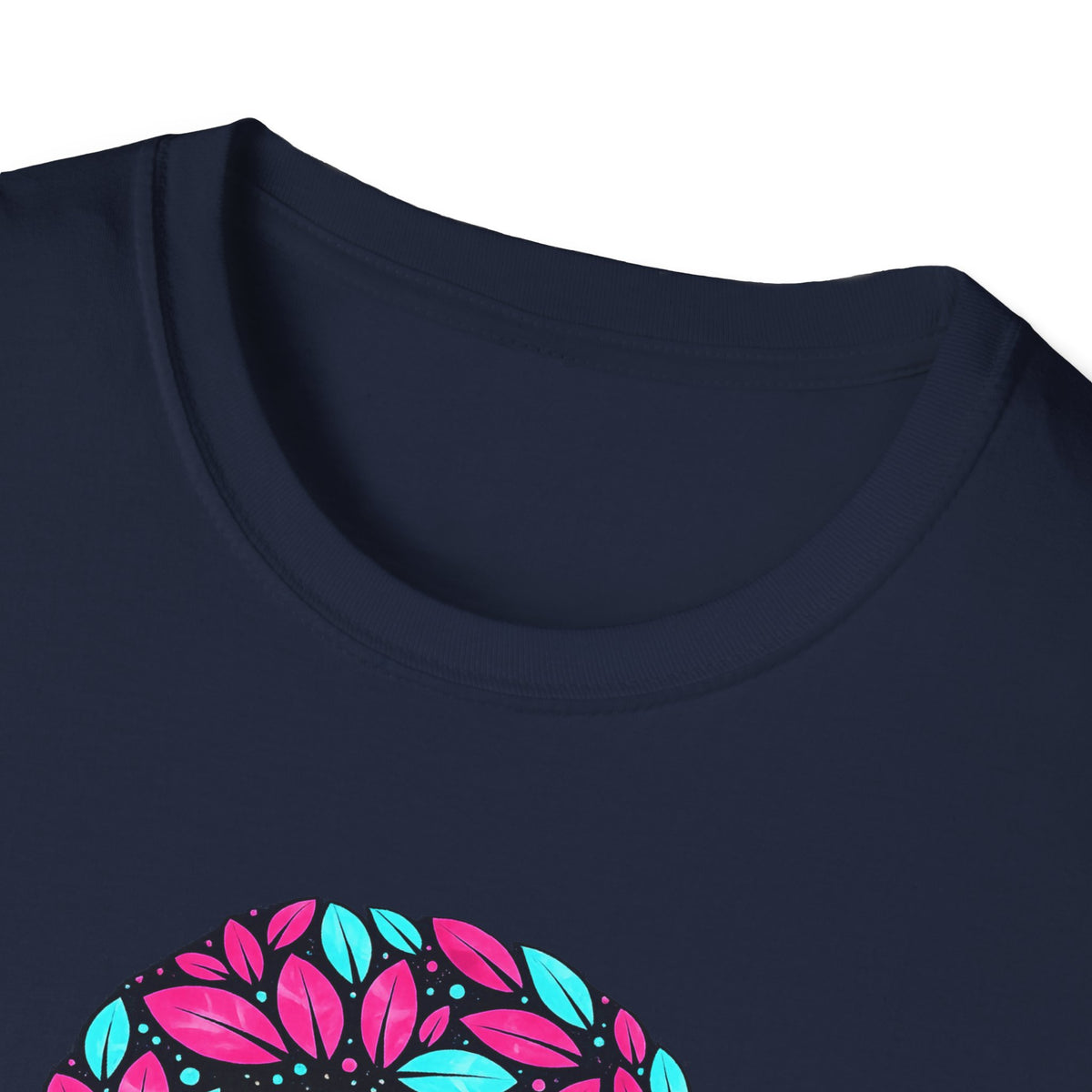 Unisex Softstyle T-Shirt „Blättrige Kröte“