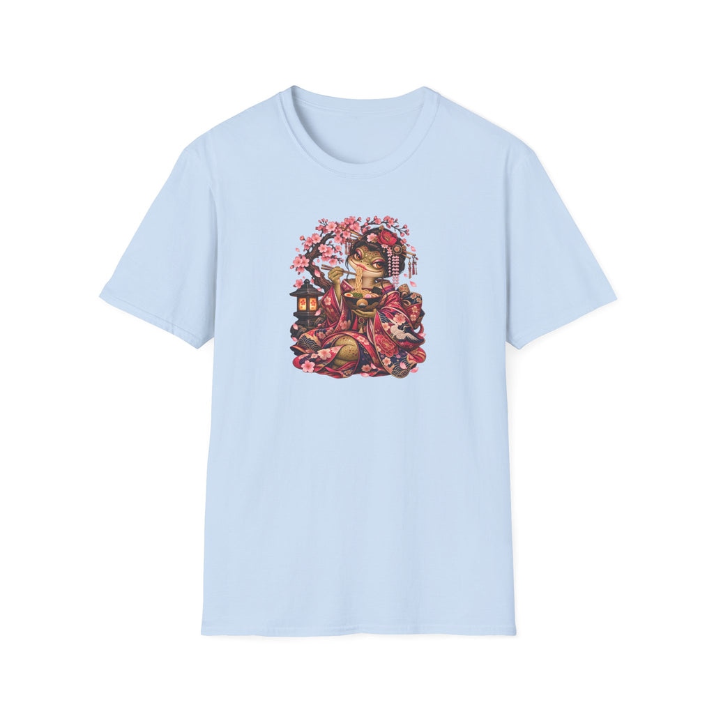 Cherry Blossom Toad Unisex Softstyle T-Shirt