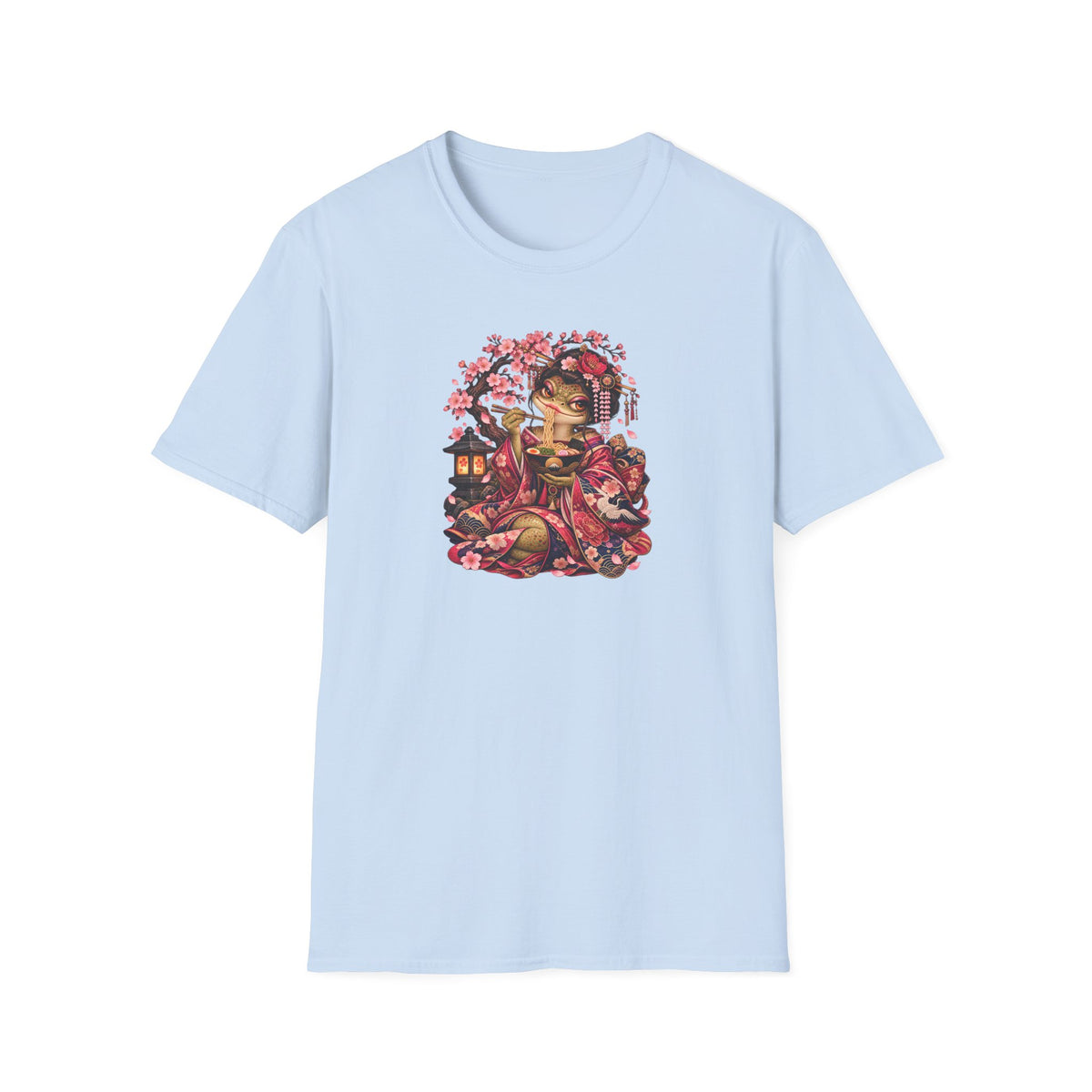 Cherry Blossom Toad Unisex Softstyle T-Shirt