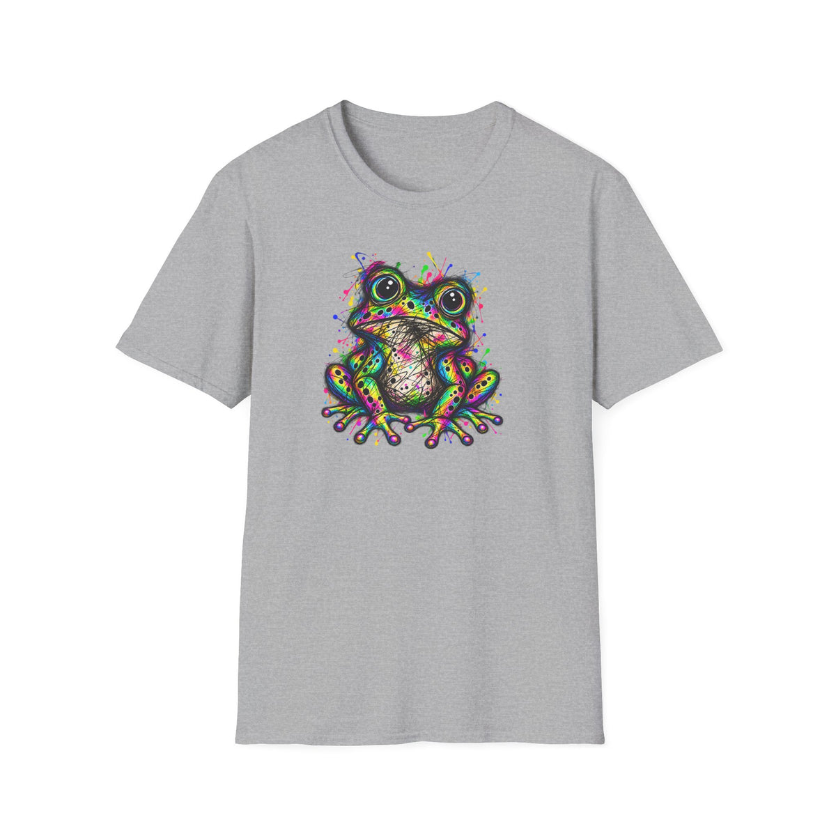 Tie dye Toad - Unisex Softstyle T-Shirt