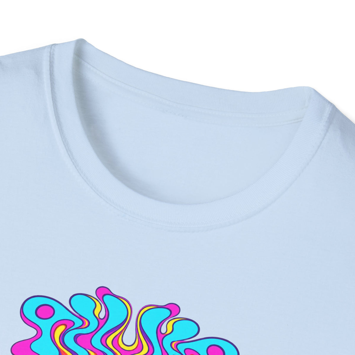 Psychedelic Toad Unisex Softstyle T-Shirt
