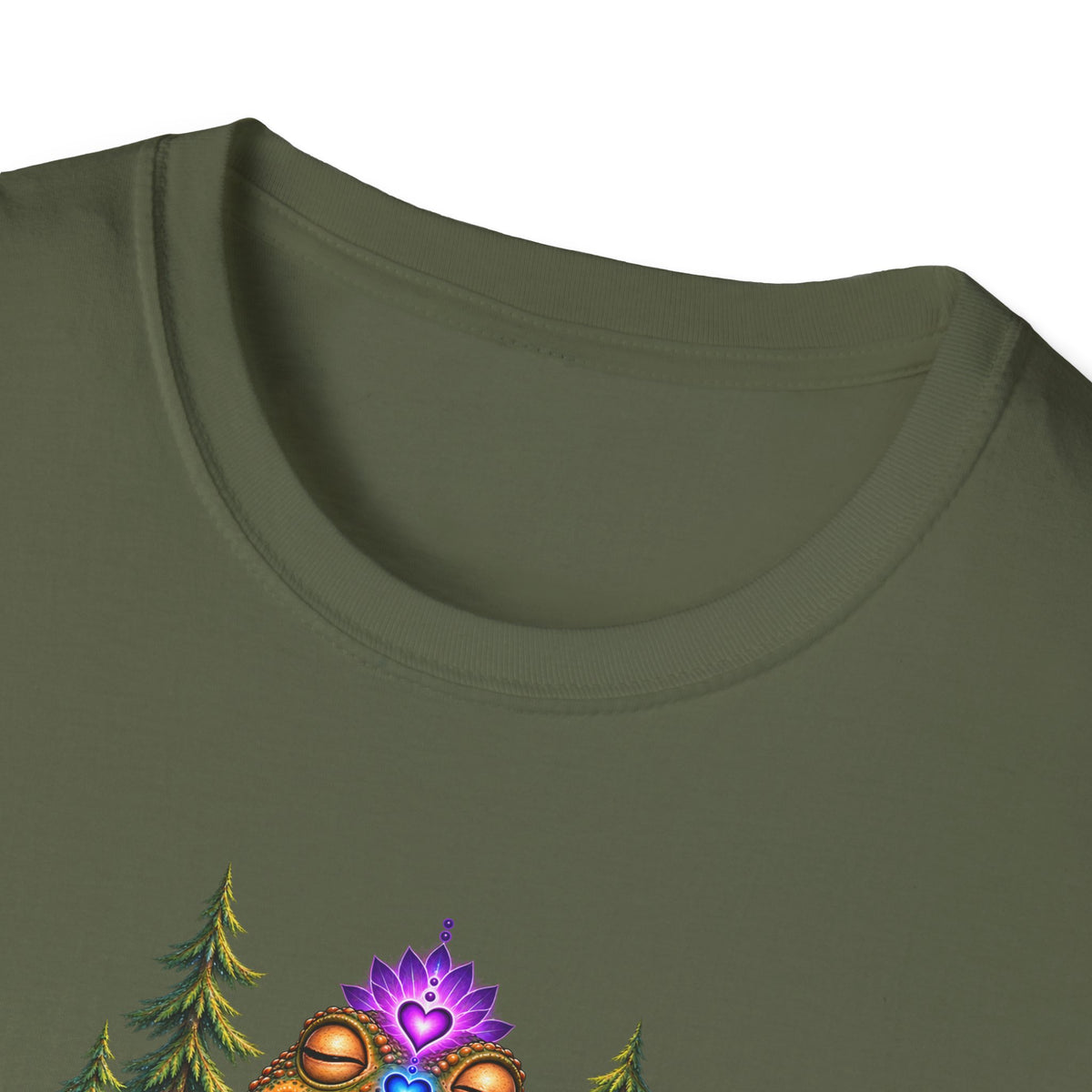Meditation Toad Unisex Softstyle T-Shirt