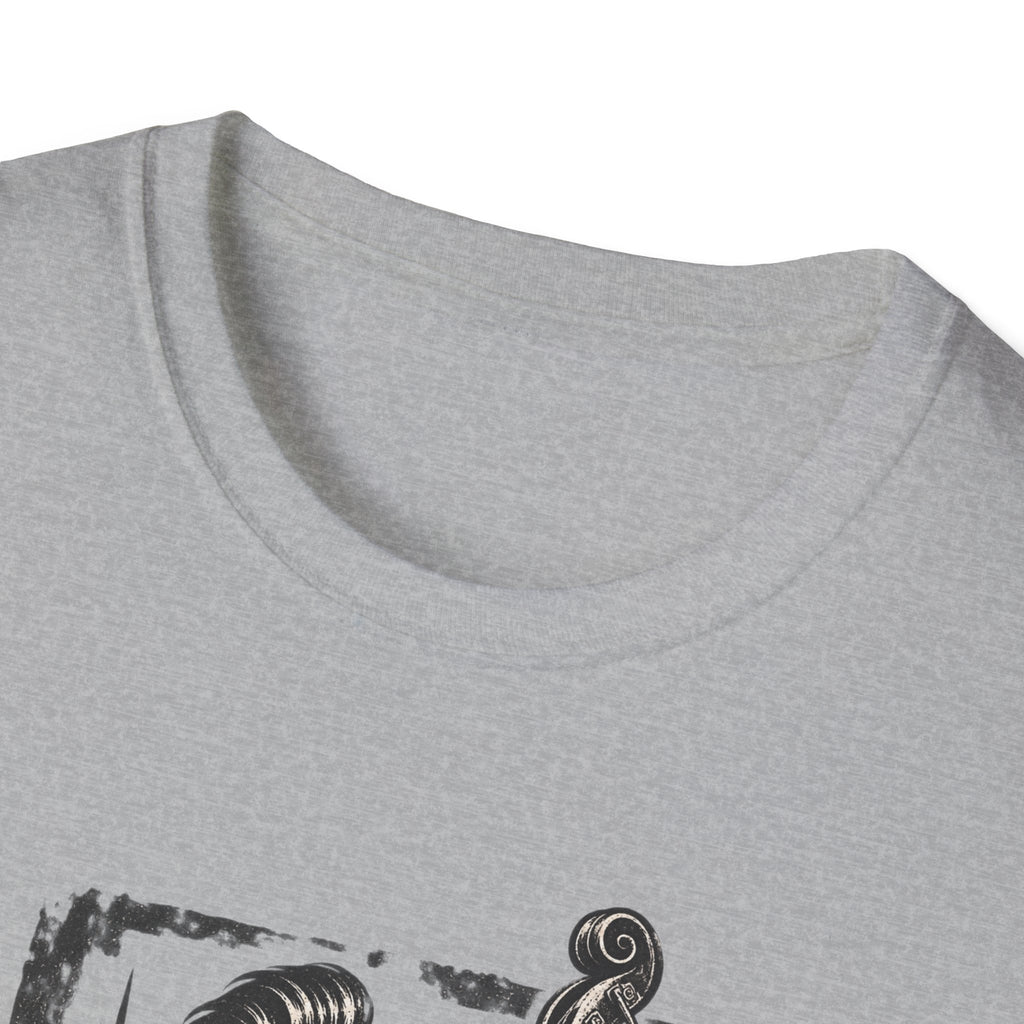 Rockabilly Double bass Toad Unisex Softstyle T-Shirt