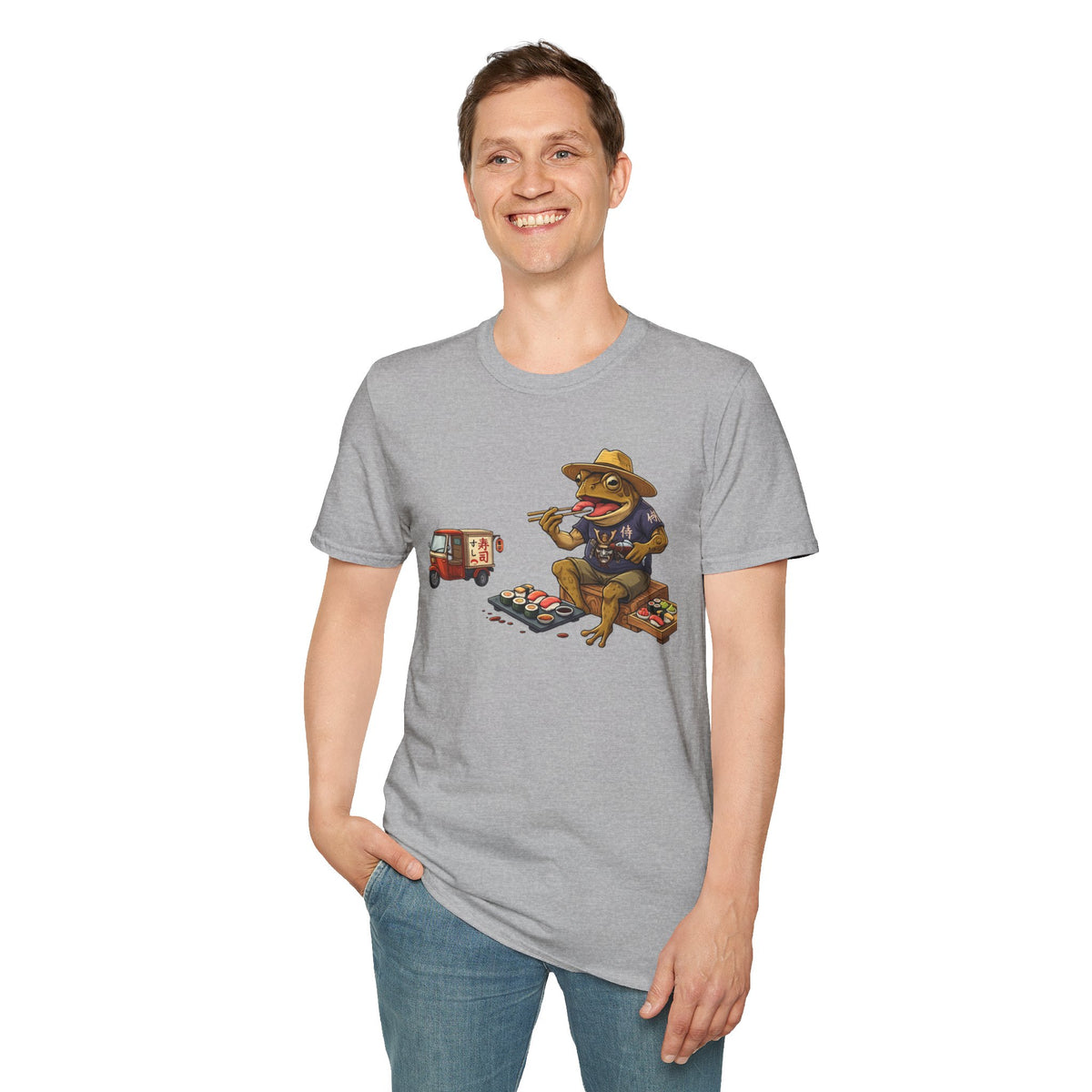 Sushi Toad Unisex Softstyle T-Shirt