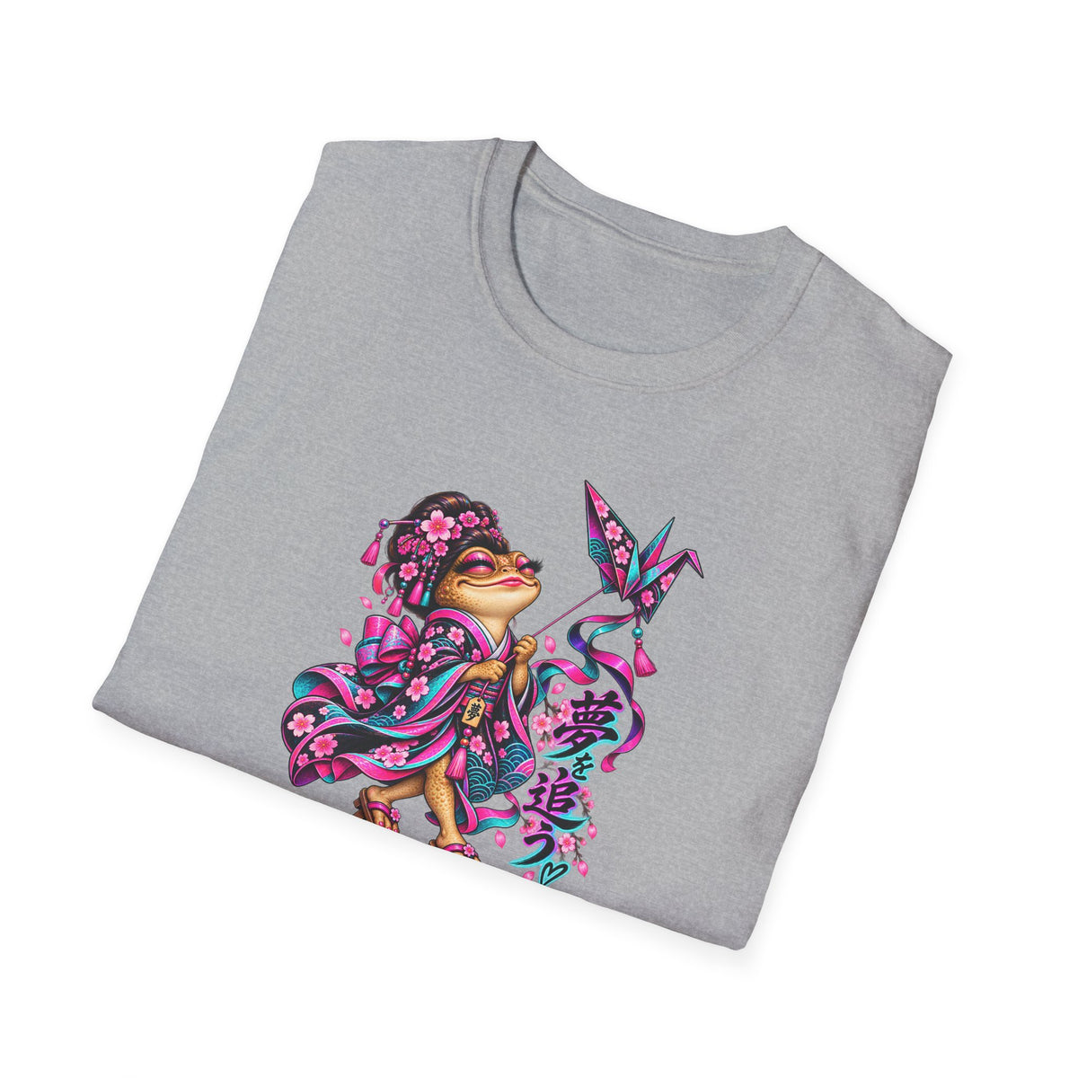 Kite Flying Toad Unisex Softstyle T-Shirt