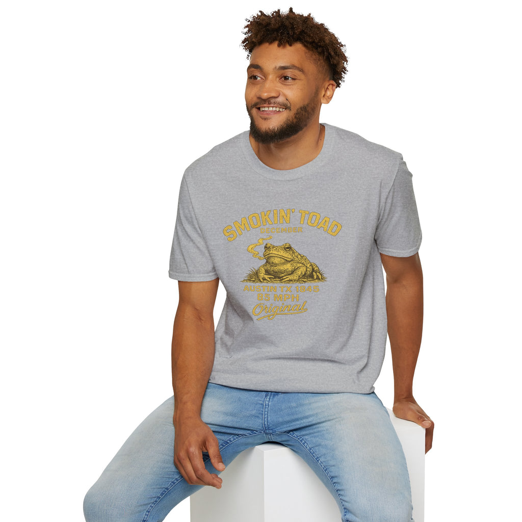 Smokin Toad Austin TX 1845 Unisex Softstyle T-Shirt