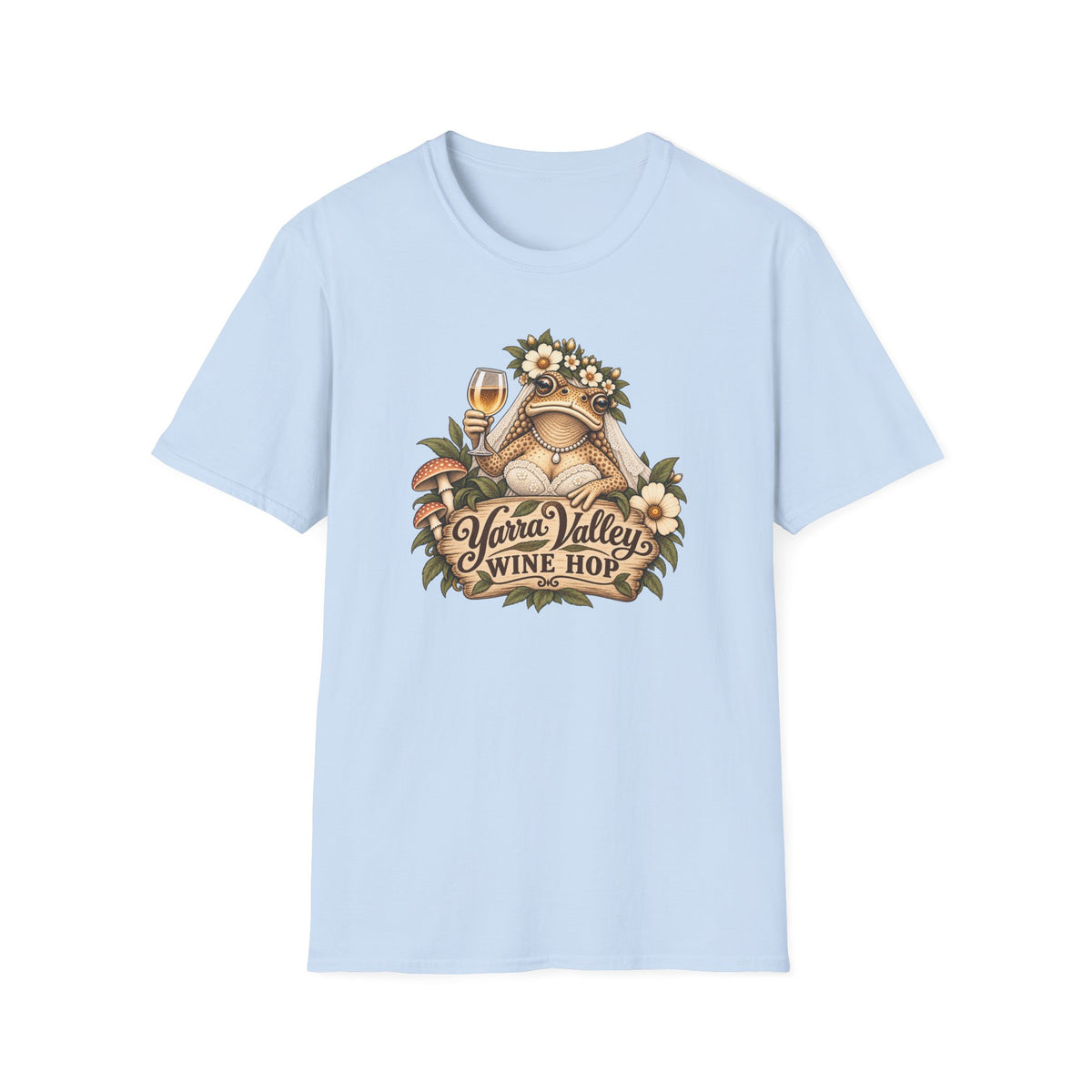 Yarra Valley Wine hop Unisex Softstyle T-Shirt