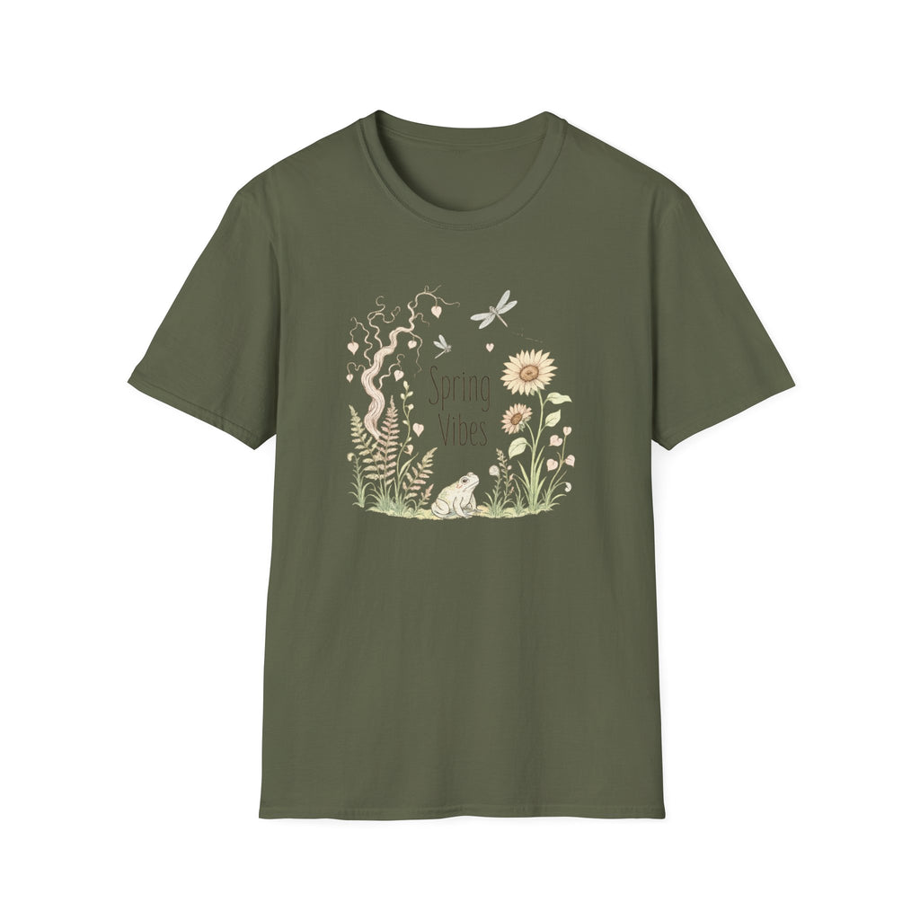 T-Shirt Unisex Morbida Stile Primaverile
