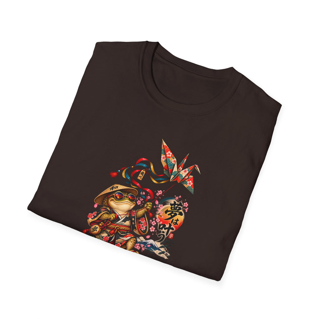 Kite Flying Toad Unisex Softstyle T-Shirt