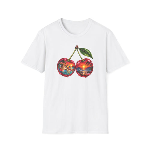 Cherry Toad holiday  Unisex Softstyle T-Shirt