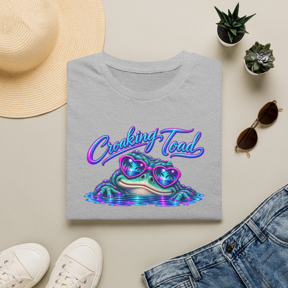 Croaking Toad Unisex Softstyle T-Shirt