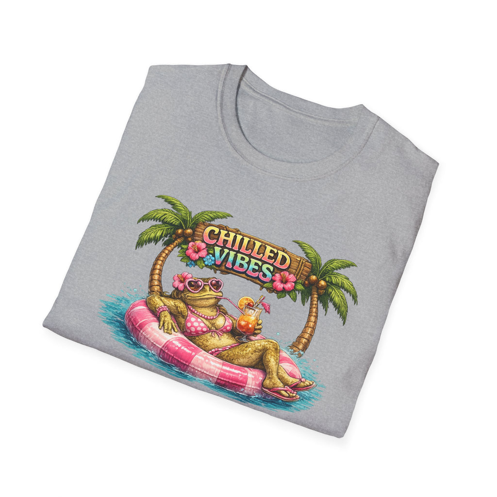 Chilled Vibes Toad Unisex Softstyle T-Shirt