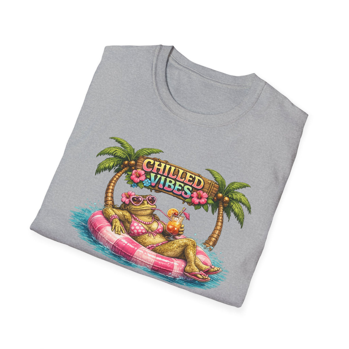 Chilled Vibes Toad Unisex Softstyle T-Shirt