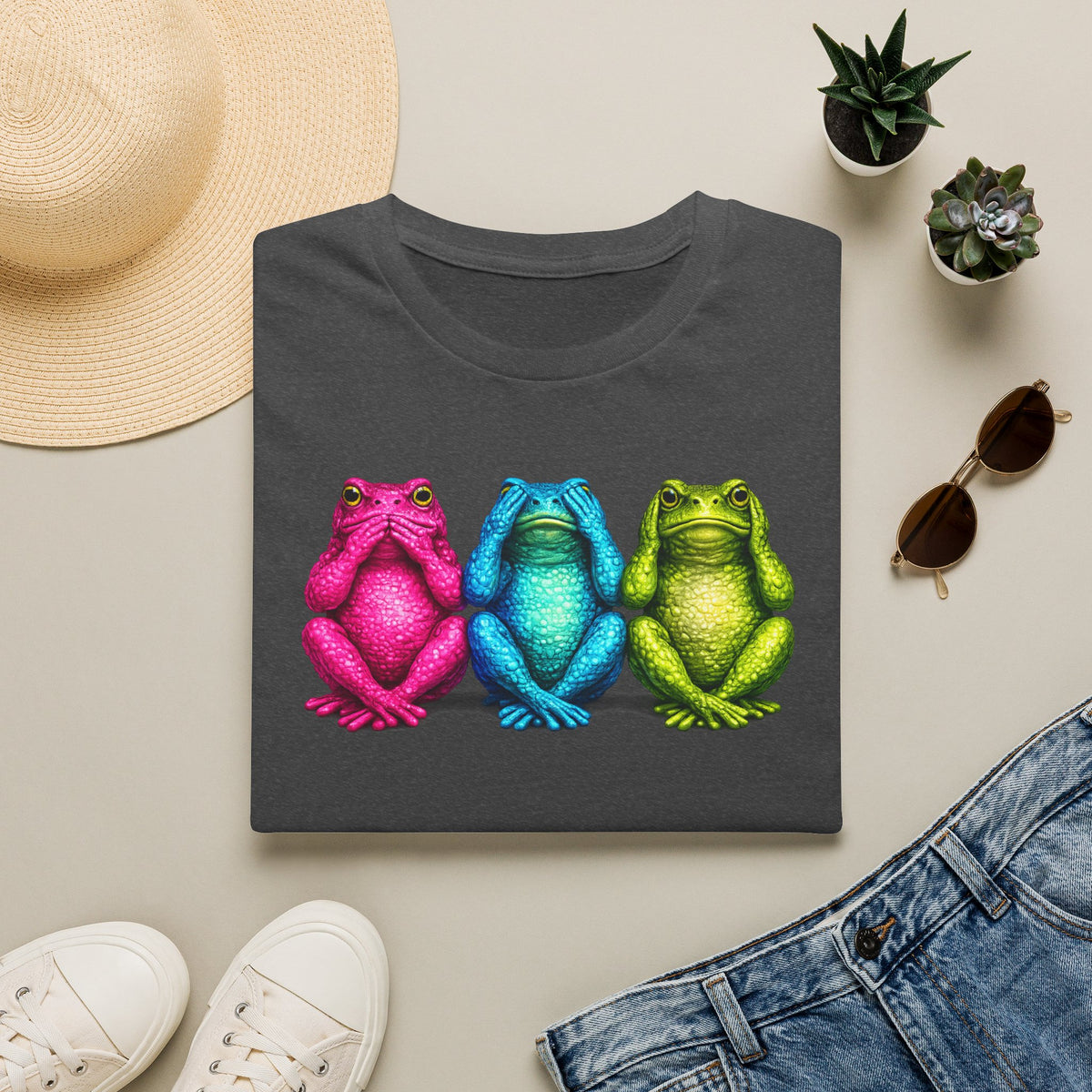 3 Wise Toads Unisex Softstyle T-Shirt