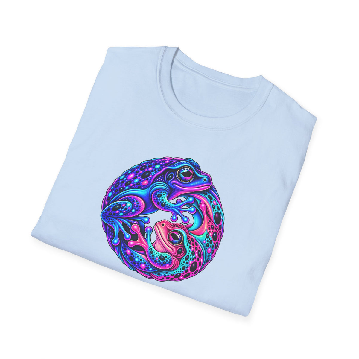 Yinh and Yang Toads Unisex Softstyle T-Shirt