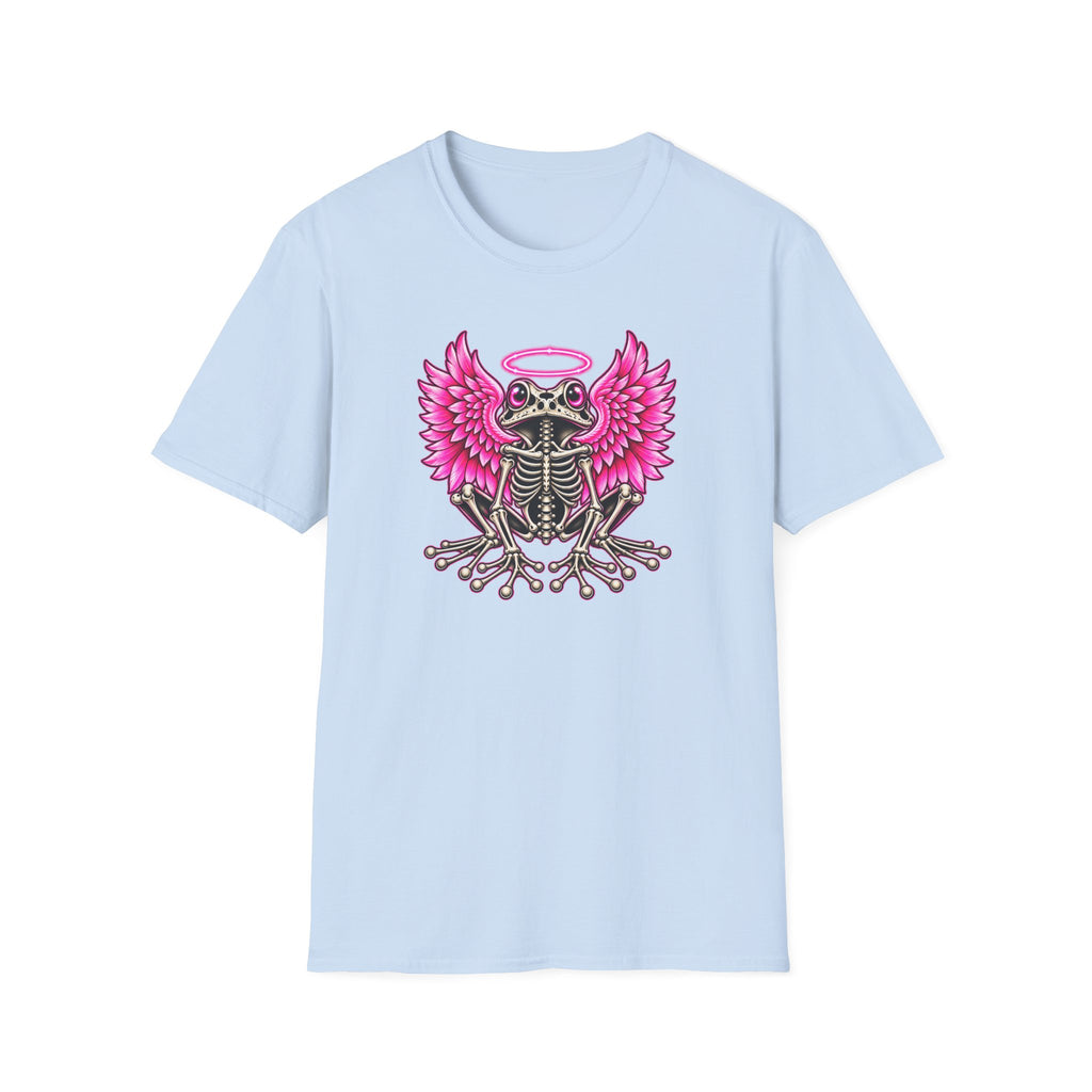 Halo & Flower Angel Skeleton Toad Tee