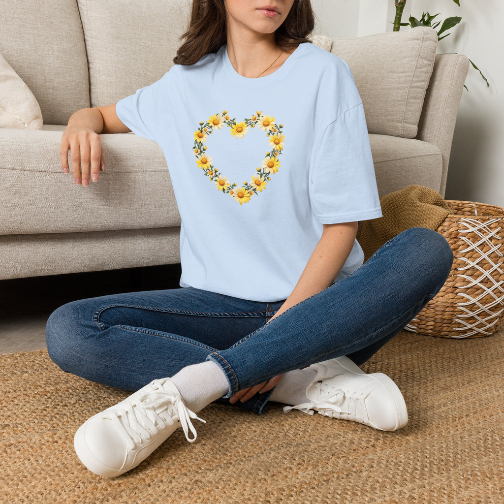 Daisy Chain heart Unisex Softstyle T-Shirt