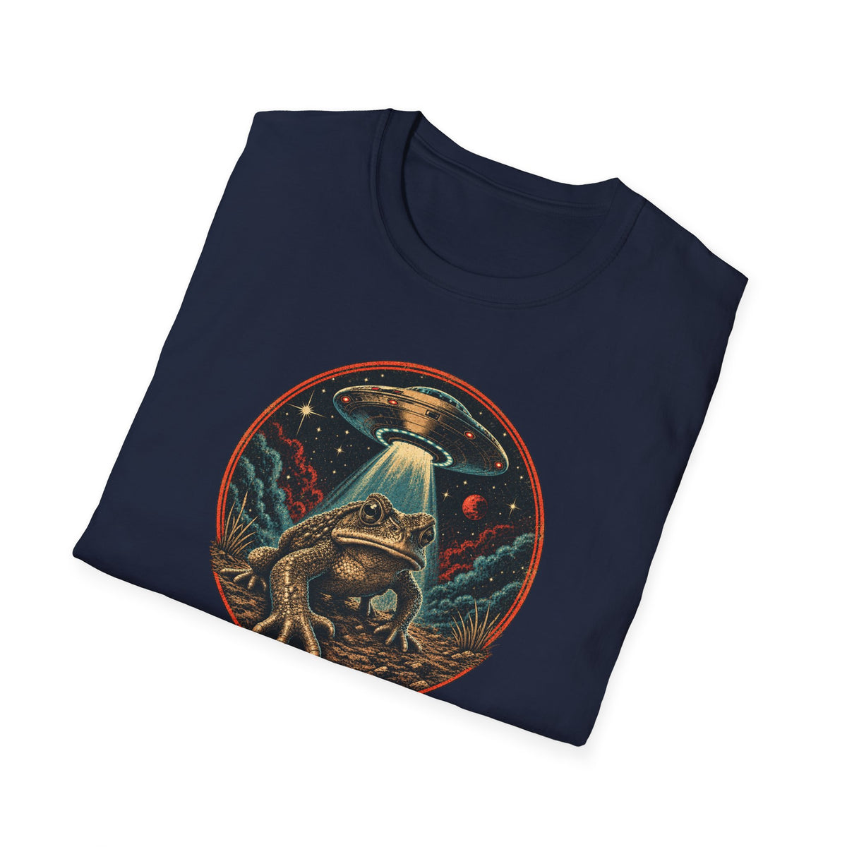 Retro Space Toad UFO T-Shirt