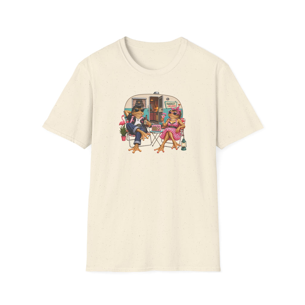 Vintage 50s Toads Campervan Unisex Softstyle T-Shirt
