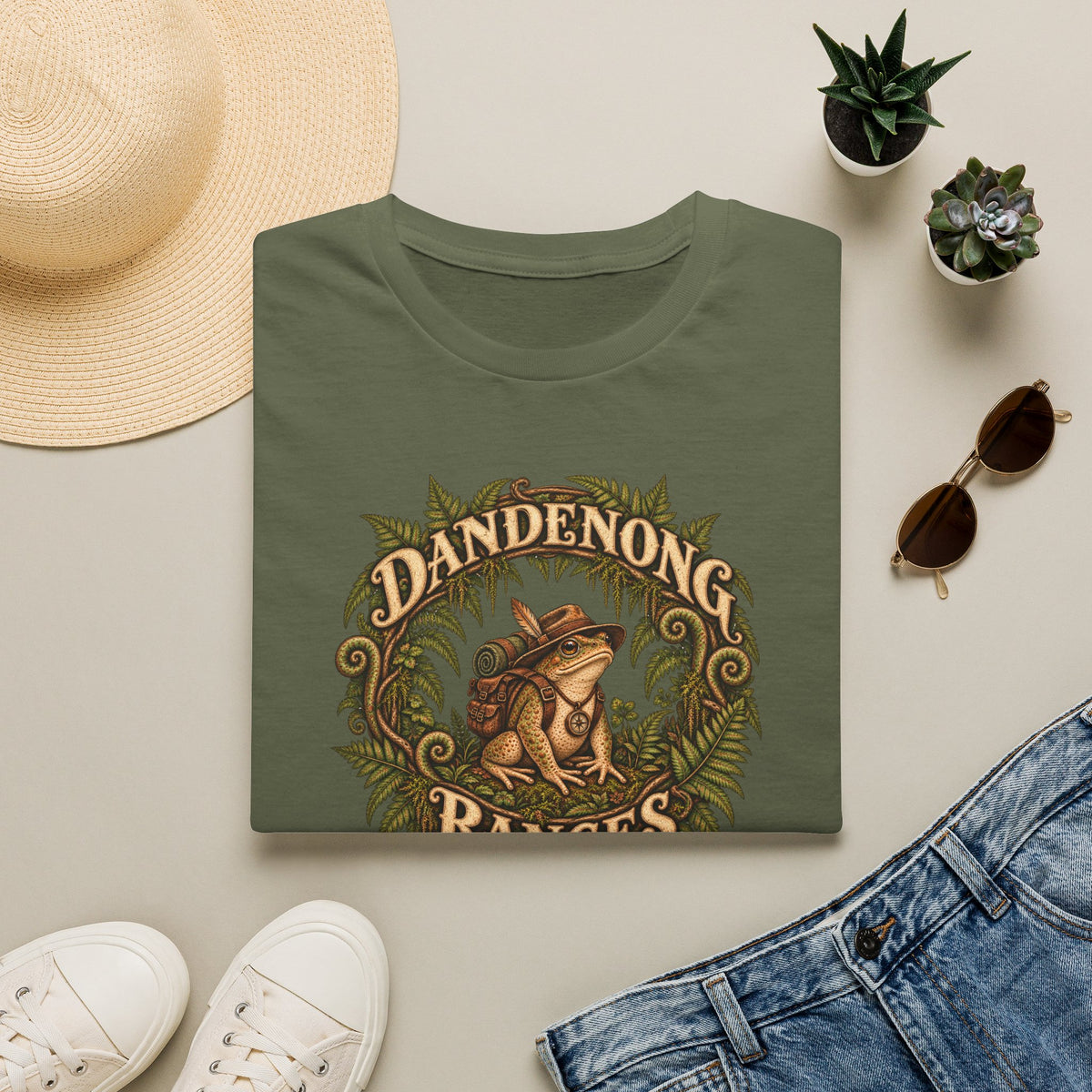 Dandenong Ranges hiking Toad Unisex Softstyle T-Shirt