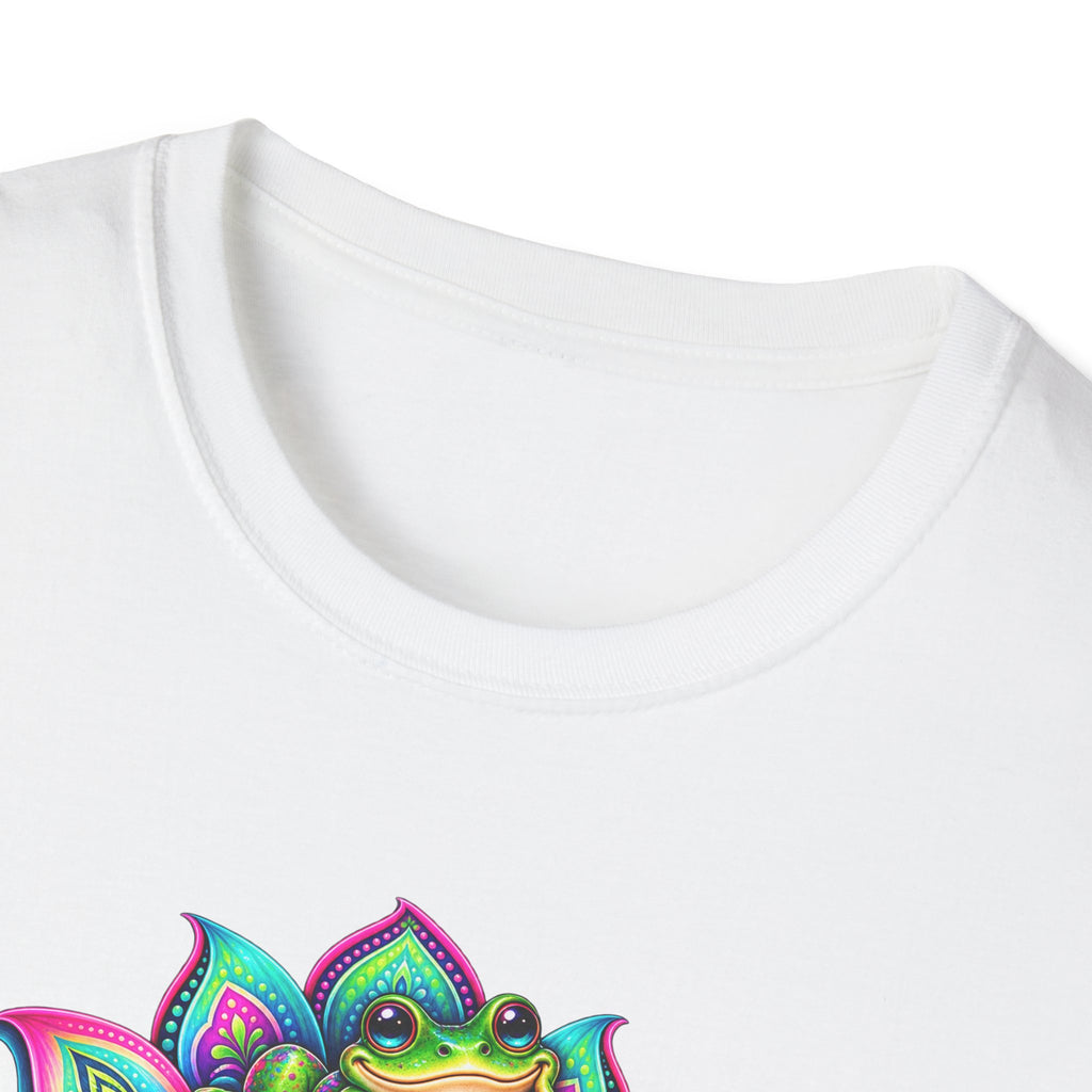 Mandala flower toad Unisex Softstyle T-Shirt