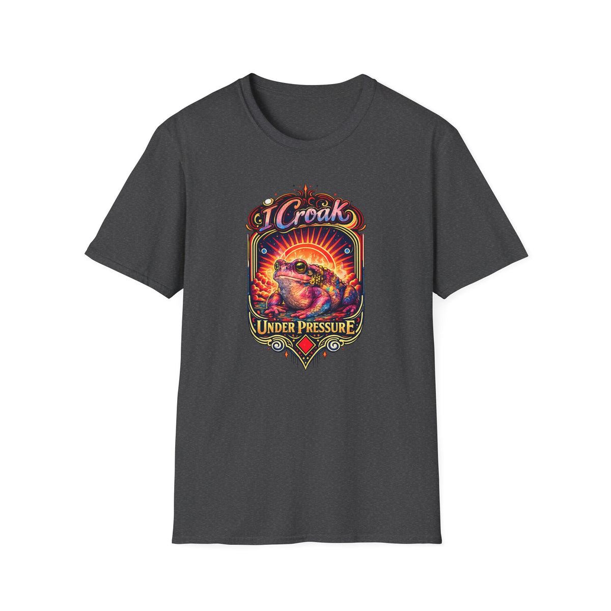 I Croak Under Pressure Unisex Softstyle T-Shirt