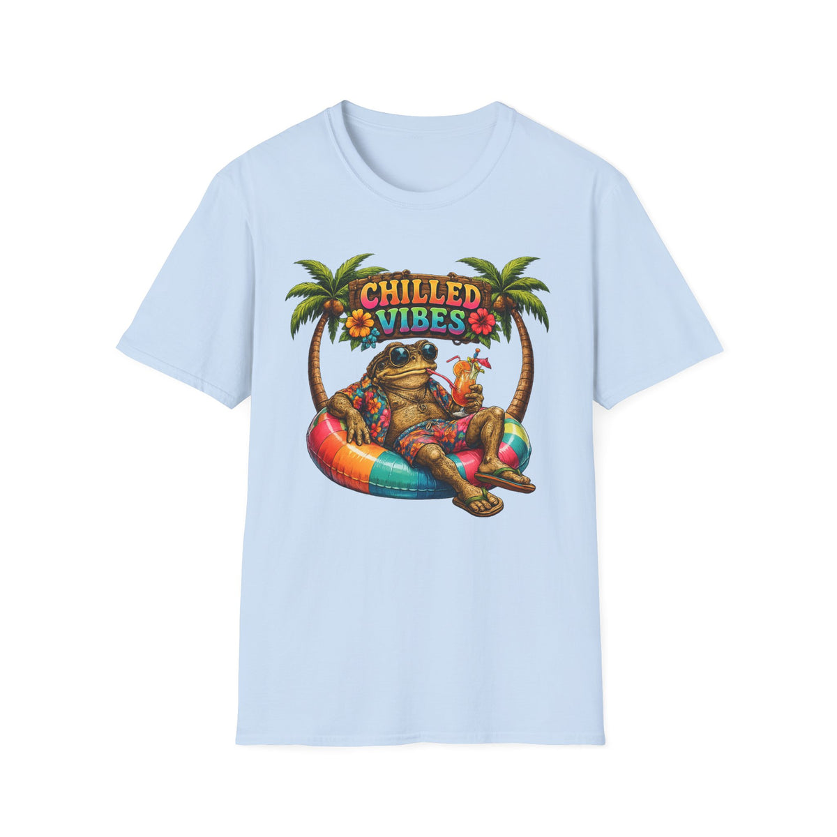 Chilled Vibes Toad Unisex Softstyle T-Shirt
